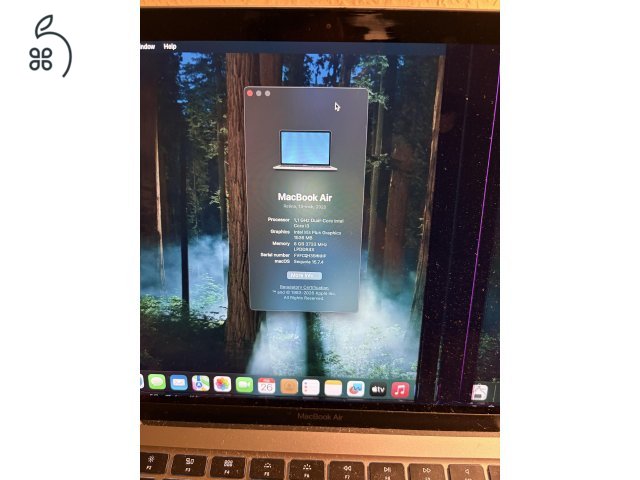 MacBook Air i3, 2020