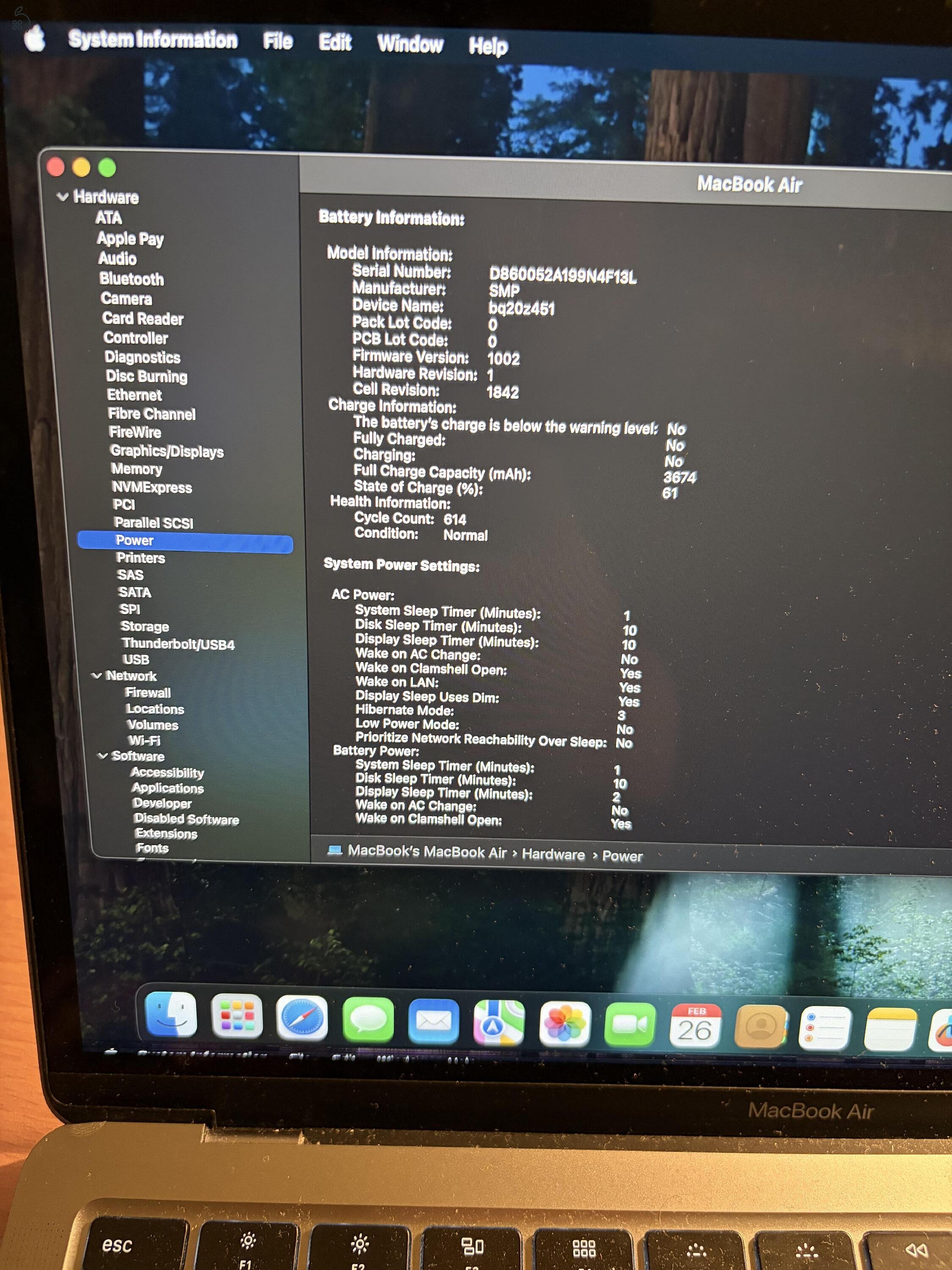 MacBook Air i3, 2020