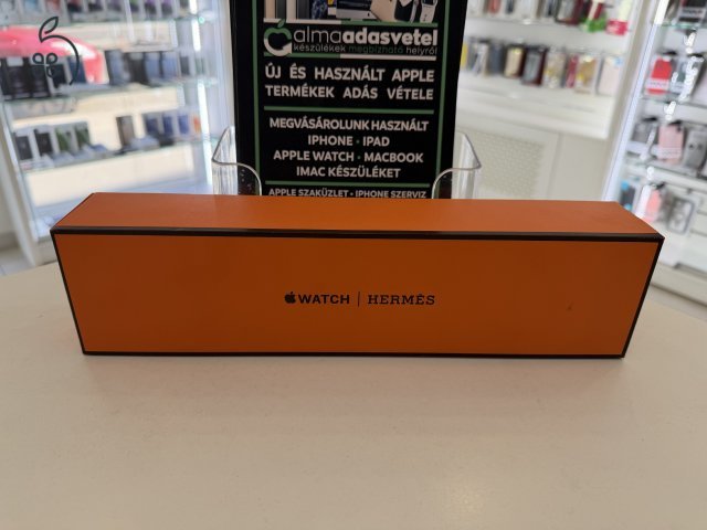 Hermés Apple Watch 8 Cellular Stainless Hibátlan/1 hónap gar./Akku 100%/p4776