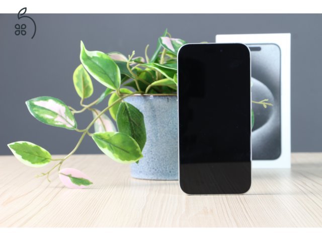 Apple iPhone 15 Pro 256GB White Titanium C+ US-7736