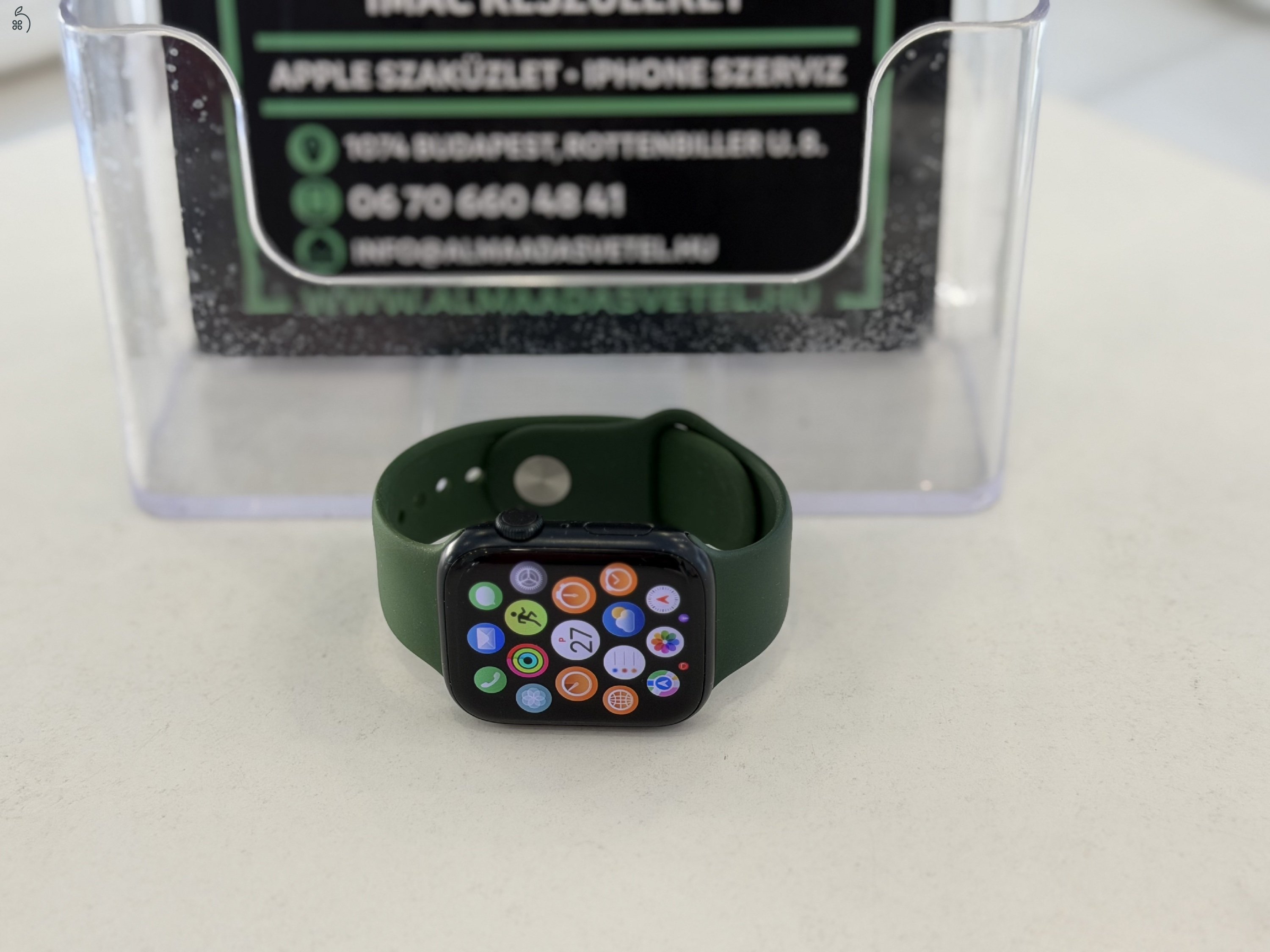 Apple Watch 9 45mm Újszerű/1-3 hónap gar./Akku 89%/p4779