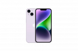 Apple iPhone 14 100% Akksi 128GB Purple