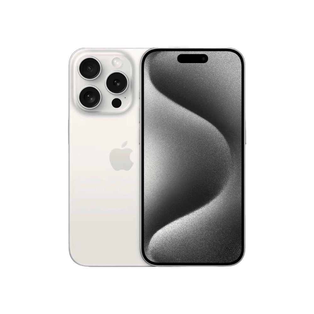 iPhone 15 Pro 128 GB White Titanium - 2 év Garancia, 30 nap elállás - Részletfizetéssel akár