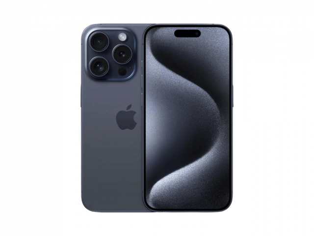 iPhone 15 Pro Max 100% Akksi 512 GB Blue titanium