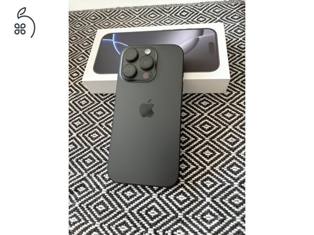 iPhone 16 Pro 256 GB Fekete