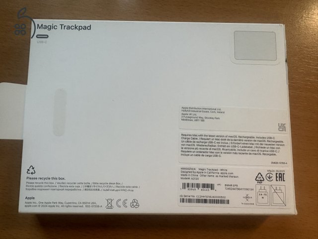 Garanciális Apple Magic Trackpad Multi-Touch Surface