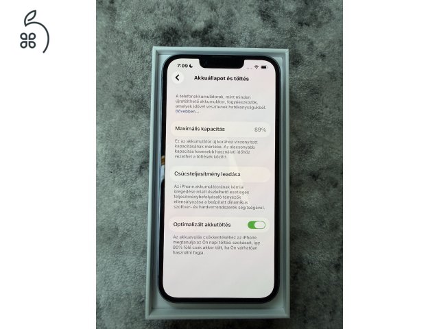 Eladó iPhone 14 128 GB – Blue (kártyafüggetlen)