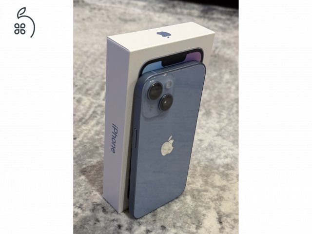 Eladó iPhone 14 128 GB – Blue (kártyafüggetlen)
