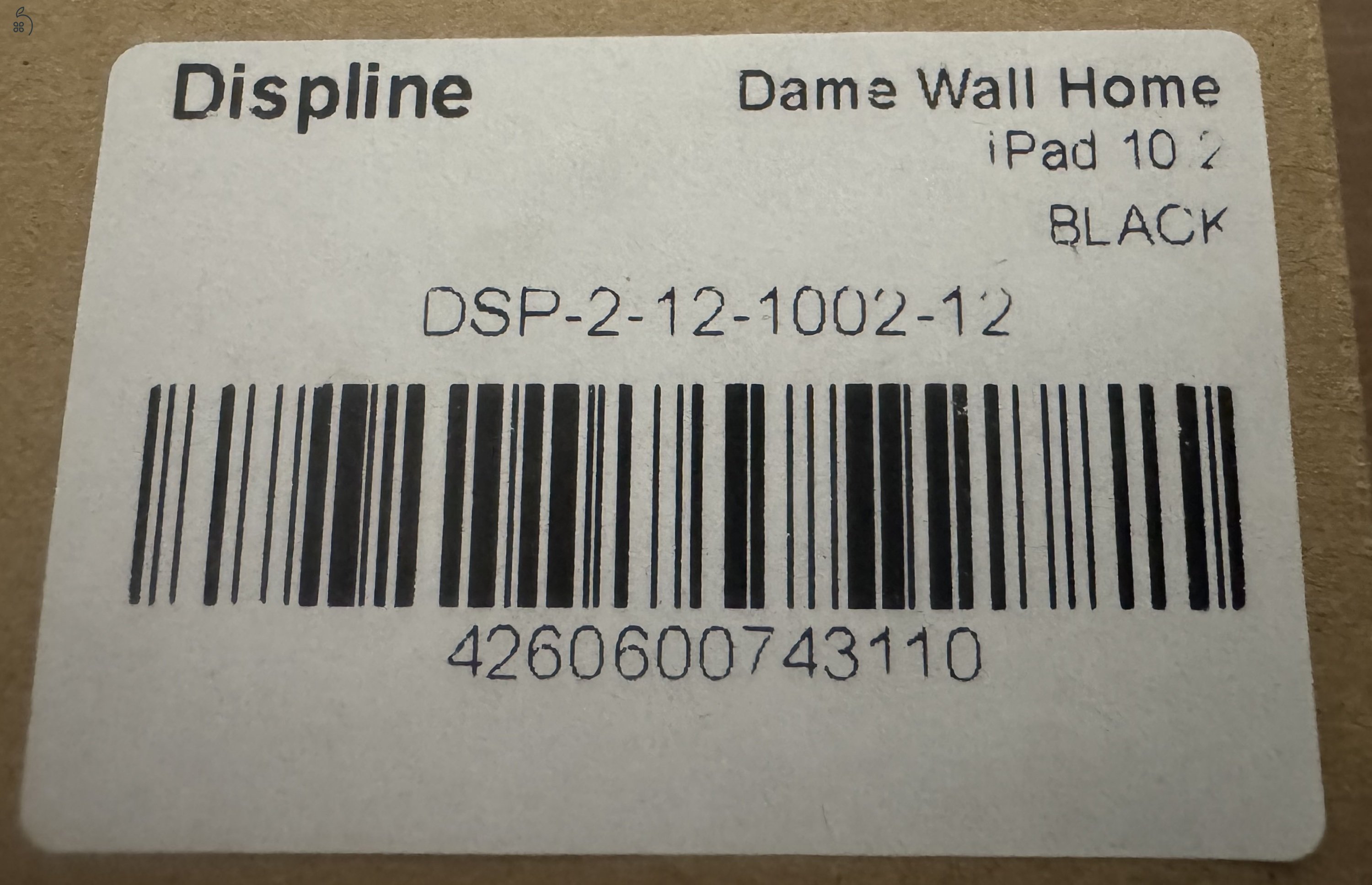 Displine Dame Wall Home iPad 10.2 Premium Fali Konzol, ÚJ, dobozában