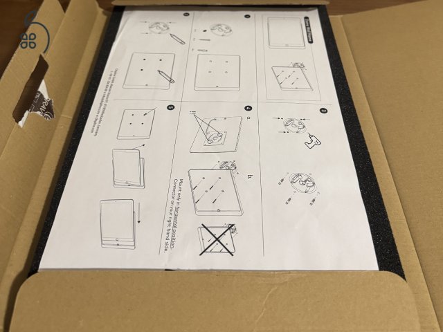 Displine Dame Wall Home iPad 10.2 Premium Fali Konzol, ÚJ, dobozában