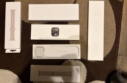Apple Watch 10 Titán, (Natural Titanium), 46mm Cellular (eSim), ajándék szíjak