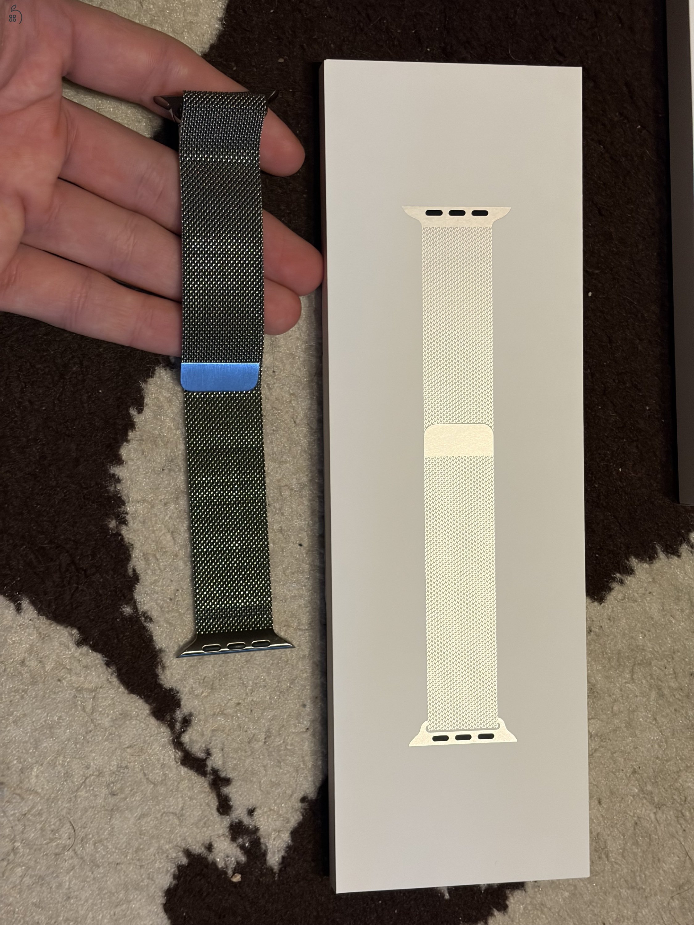 Apple Watch 10 Titán, (Natural Titanium), 46mm Cellular (eSim), ajándék szíjak