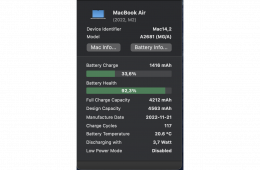 MacBook Air M2 Silver 13' |92%|8GB|256GB