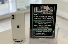 iPhone 11 128GB Független Használt/1-3 hónap gar./Akku 100%/p4783