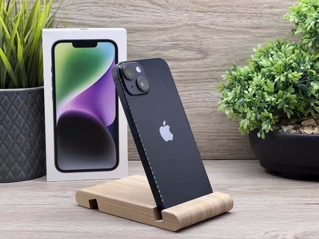 iPhone 14 Midnight 128GB 2 ÉV Garanciával 91%