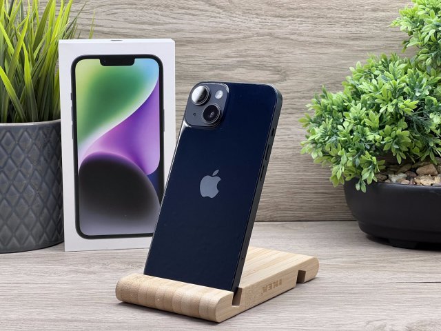 iPhone 14 Midnight 128GB 2 ÉV Garanciával 91%