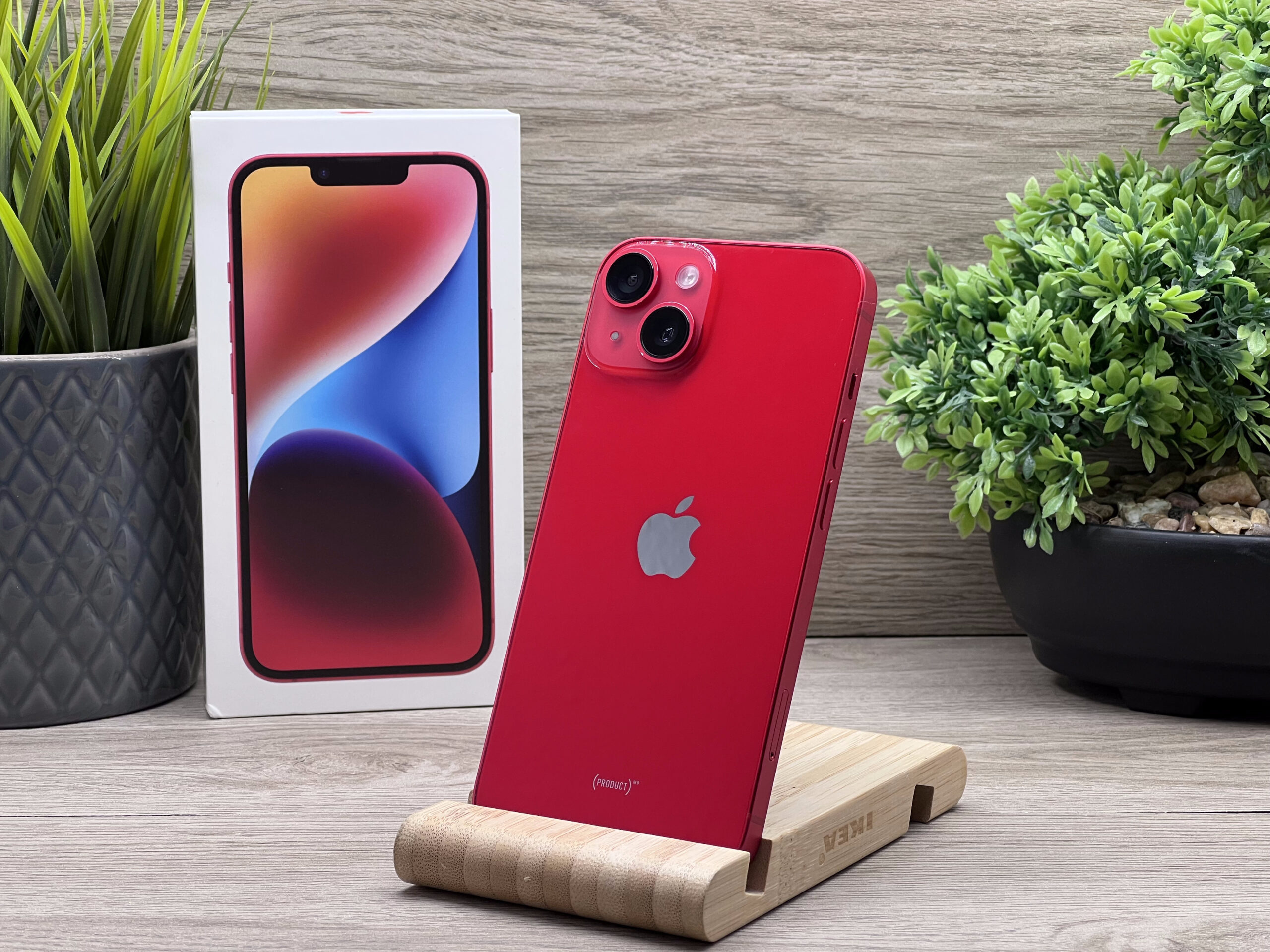 iPhone 14 Red 128GB 2 ÉV Garanciával 91%