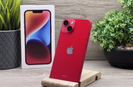 iPhone 14 Red 128GB 2 ÉV Garanciával 91%