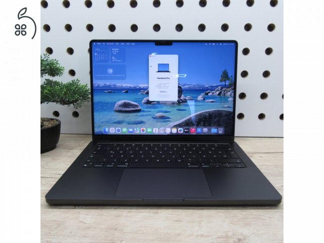 Apple MacBook Pro 14 M3 Pro 2023 1TB használt karcmentes – 100% akku (16 ciklus) – 6 hónap garancia