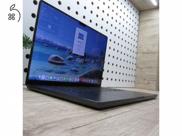 Apple MacBook Pro 16 M3 Pro 2023 500GB használt megkímélt – 93% akku (224 ciklus) – 6 hónap garancia