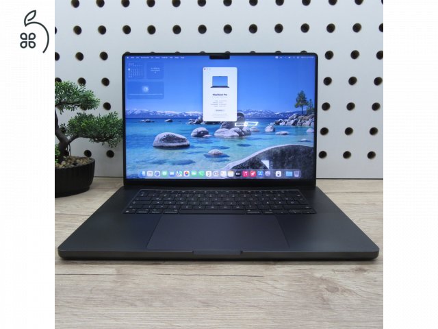 Apple MacBook Pro 16 M3 Pro 2023 500GB használt megkímélt – 93% akku (224 ciklus) – 6 hónap garancia