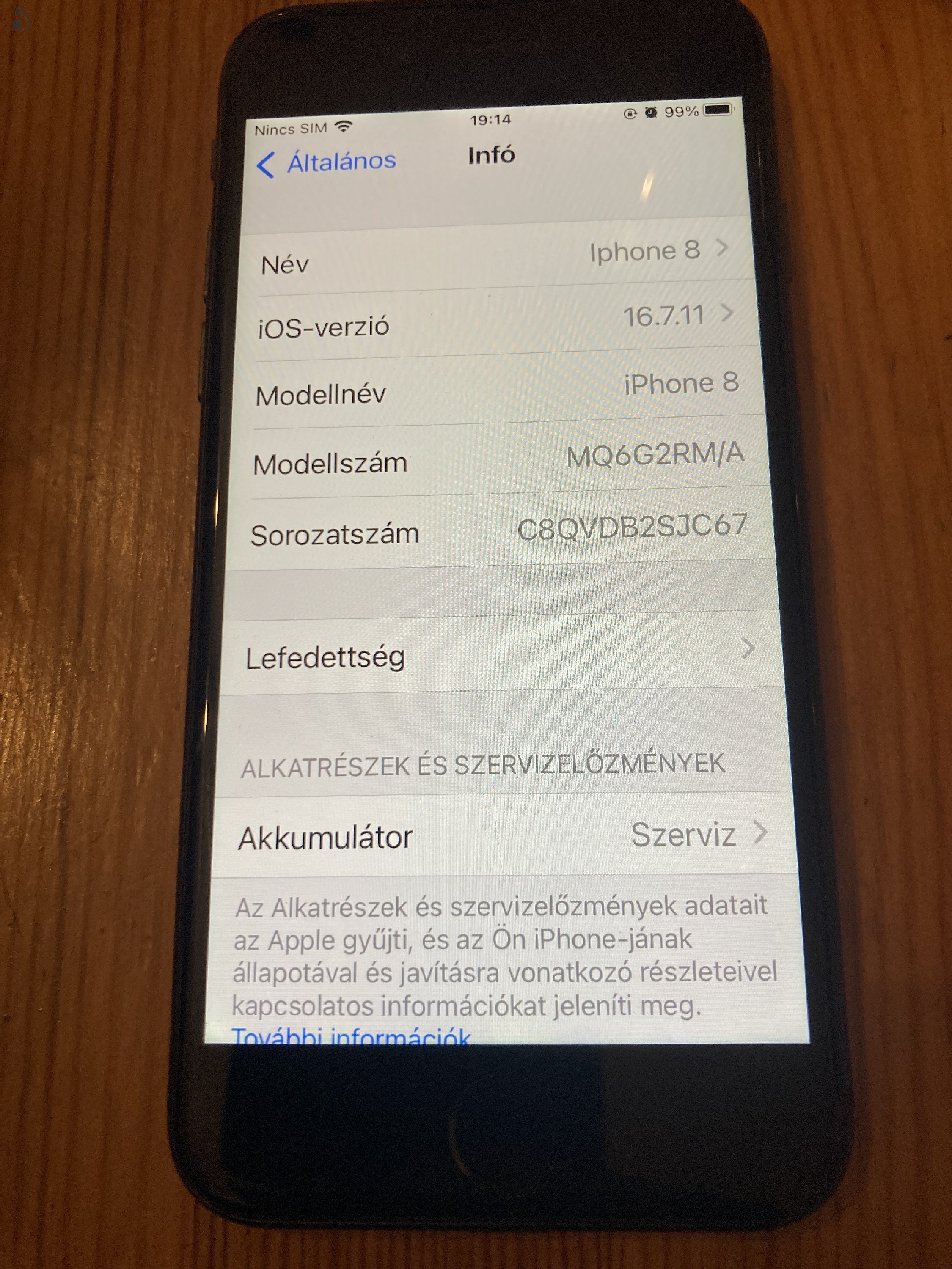 Apple iPhone 8 64 GB Space Gray