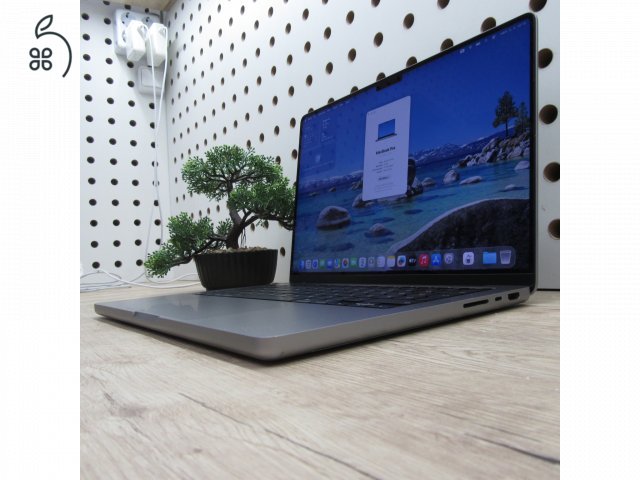 Apple MacBook Pro 14 M1 Pro 2021 500GB használt megkímélt – 86% akku (359 ciklus) – 6 hónap garancia