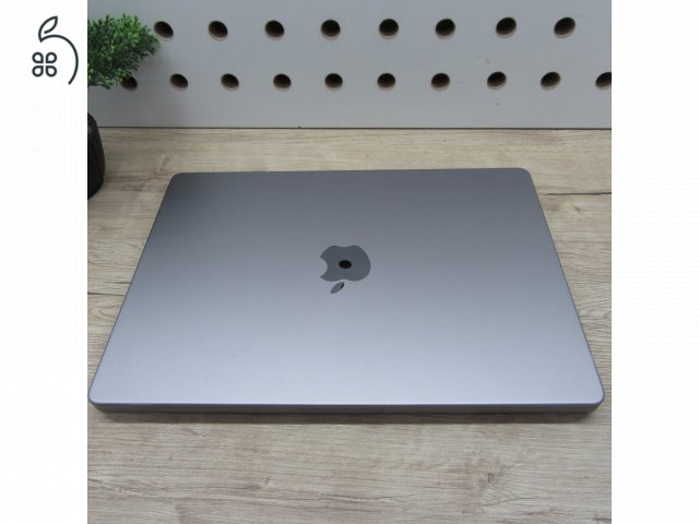 Apple MacBook Pro 14 M1 Pro 2021 500GB használt megkímélt – 86% akku (359 ciklus) – 6 hónap garancia