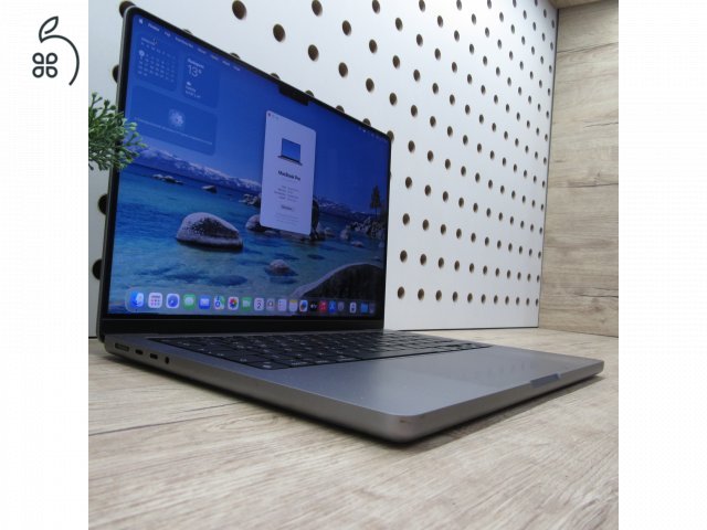 Apple MacBook Pro 14 (2021) – M1 Pro / 16GB / 500GB SSD – használt, megkímélt – 84% akku (545 ciklus)