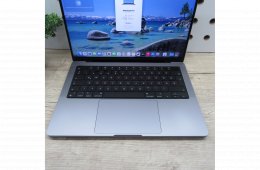 Apple MacBook Pro 14 (2021) – M1 Pro / 16GB / 500GB SSD – használt, megkímélt – 84% akku (545 ciklus)