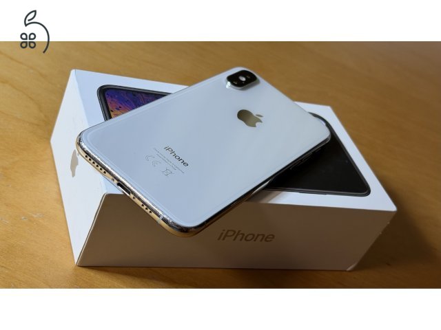 iPhone XS 64GB silver - Független Megkímélt állapotban