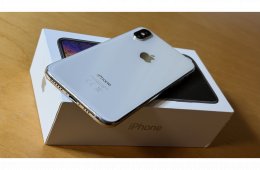 iPhone XS 64GB silver - Független Megkímélt állapotban