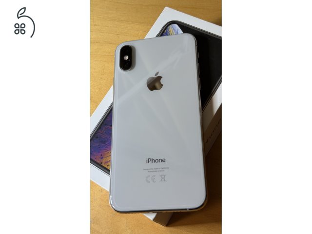 iPhone XS 64GB silver - Független Megkímélt állapotban