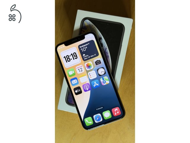 iPhone XS 64GB silver - Független Megkímélt állapotban