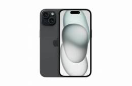 Apple iPhone 15, 128GB Black 99% Akksi 