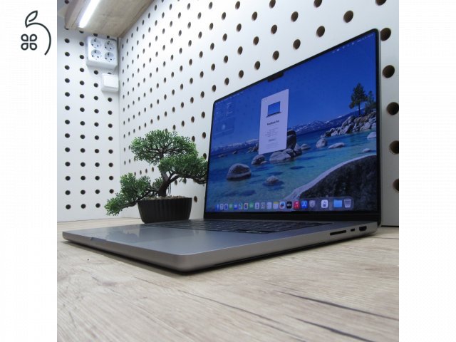 Apple MacBook Pro 16 (2021) – M1 Pro / 16GB / 512GB SSD – használt, karcmentes – 86% akku (227 ciklus)