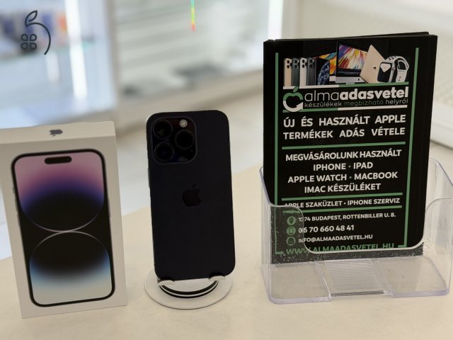 iPhone 14 Pro 256GB Független/1-3 hónap gar./Akku 87%/p4784