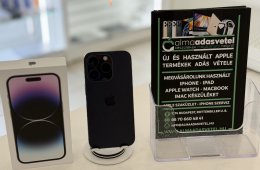 iPhone 14 Pro 256GB Független/1-3 hónap gar./Akku 87%/p4784