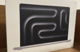 MacBook Pro 14,2”, M5, 16GB, 512SSD, bontatlan!