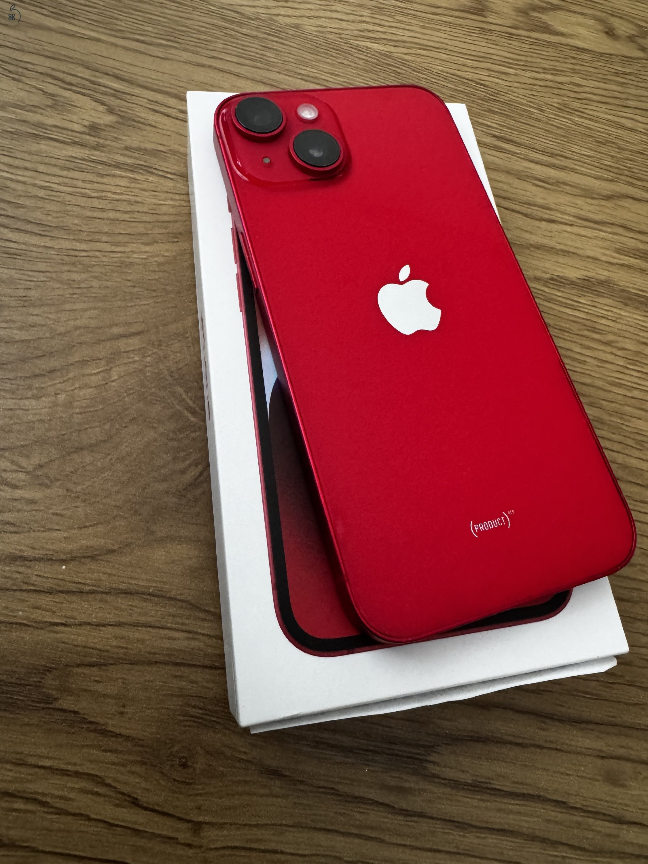 iPhone 14 (PRODUCT) RED – 80% akkukapacitás – szép állapotban