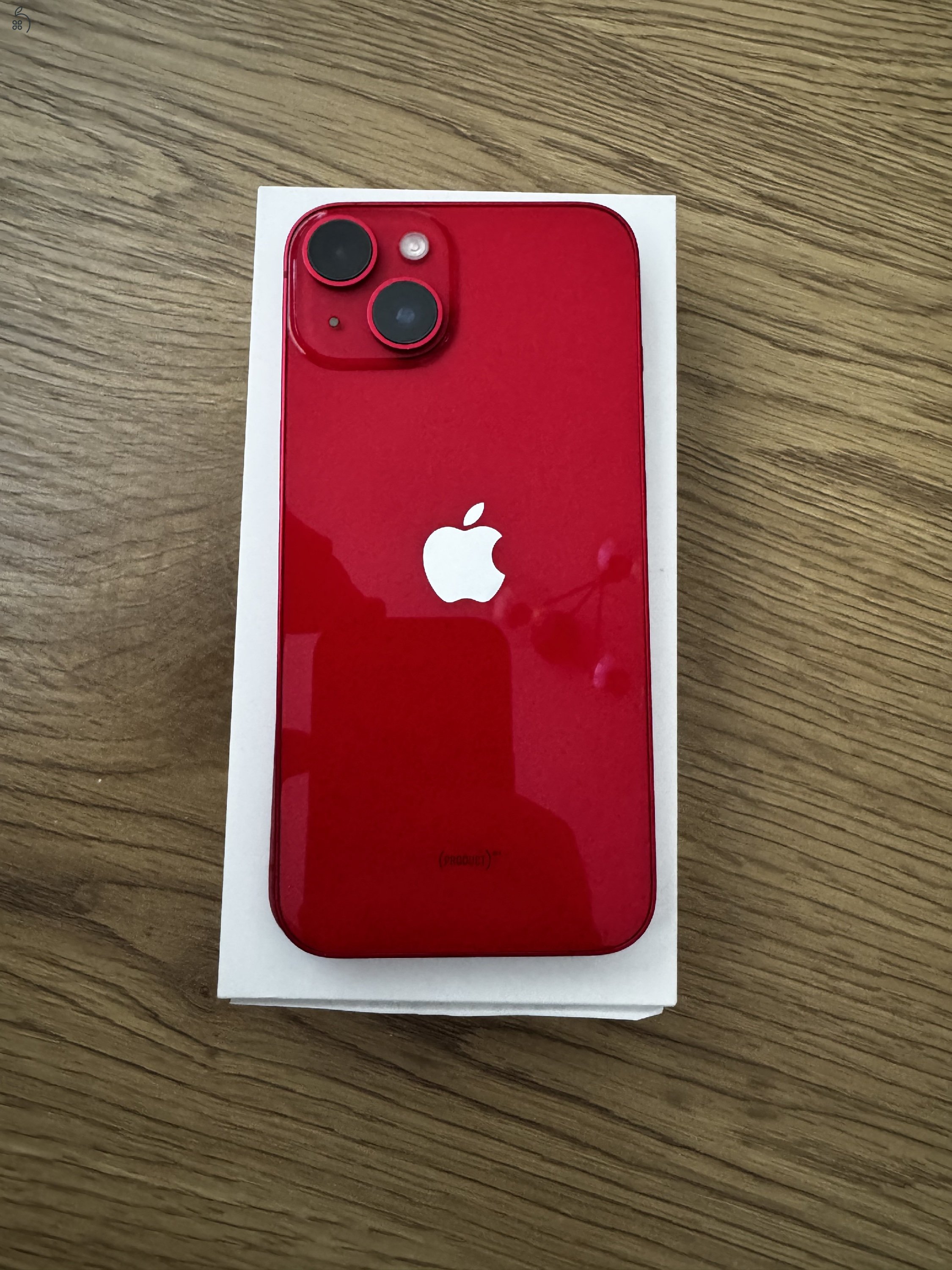 iPhone 14 (PRODUCT) RED – 80% akkukapacitás – szép állapotban