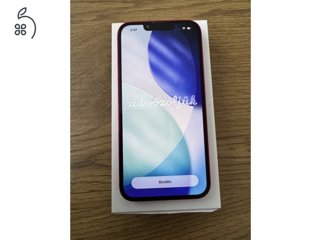iPhone 14 (PRODUCT) RED – 80% akkukapacitás – szép állapotban