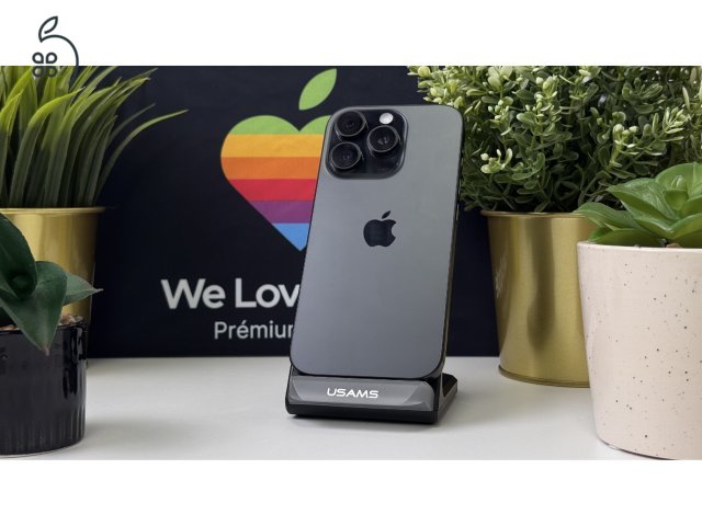 iPhone 16 Pro 128GB Fekete, Független - 1ÉV Garancia, Számla