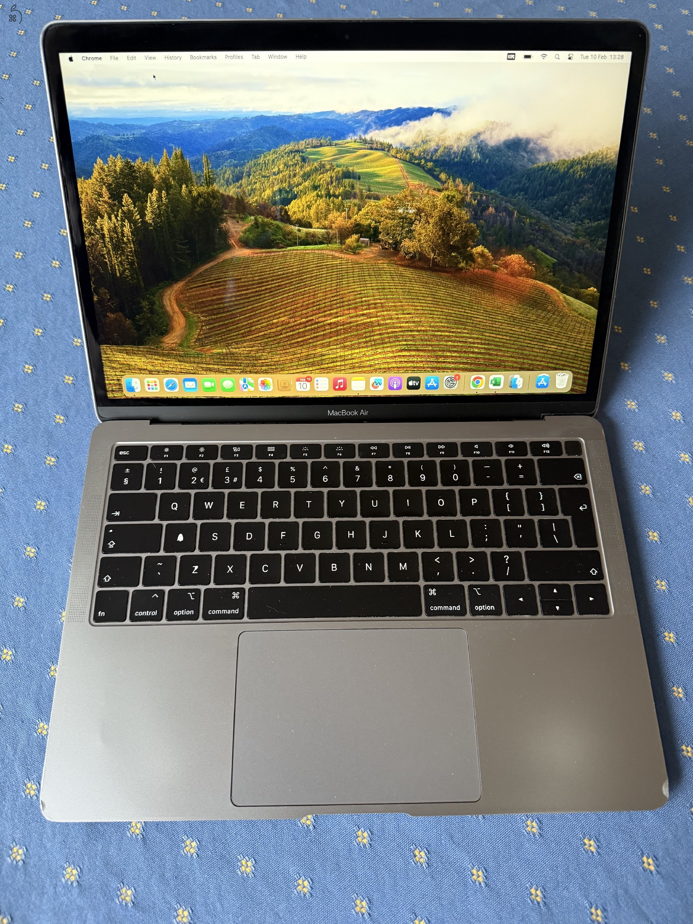 MacBook Air Retina, 13”  (2019) 16 GB RAM, 512 GB SSD