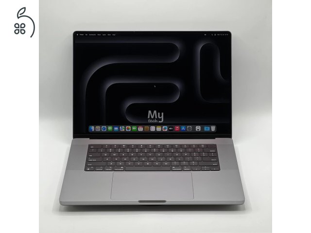 MacBook Pro 16″ 2021, M1 Pro 10 core, 32 GB RAM, 16 core GPU, 1 TB SSD, Space Gray 27% Áfás (0343AB-4386)