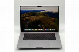 MacBook Pro 16″ 2021, M1 Pro 10 core, 32 GB RAM, 16 core GPU, 1 TB SSD, Space Gray  27% Áfás (0339AB-4372)