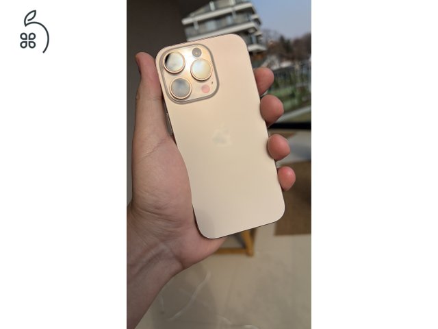 iPhone 16 Pro 128GB Desert Titanium – karcmentes, doboz + számla, garancia 2028-ig