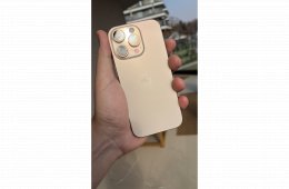 iPhone 16 Pro 128GB Desert Titanium – karcmentes, doboz + számla, garancia 2028-ig