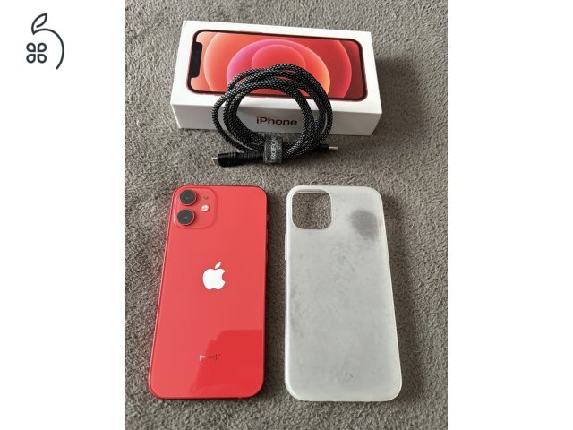 Iphone 12 Mini, 64 GB-os, megkímélt állapotú, tartozékokkal