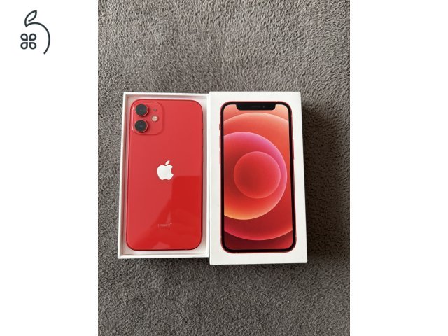 Iphone 12 Mini, 64 GB-os, megkímélt állapotú, tartozékokkal